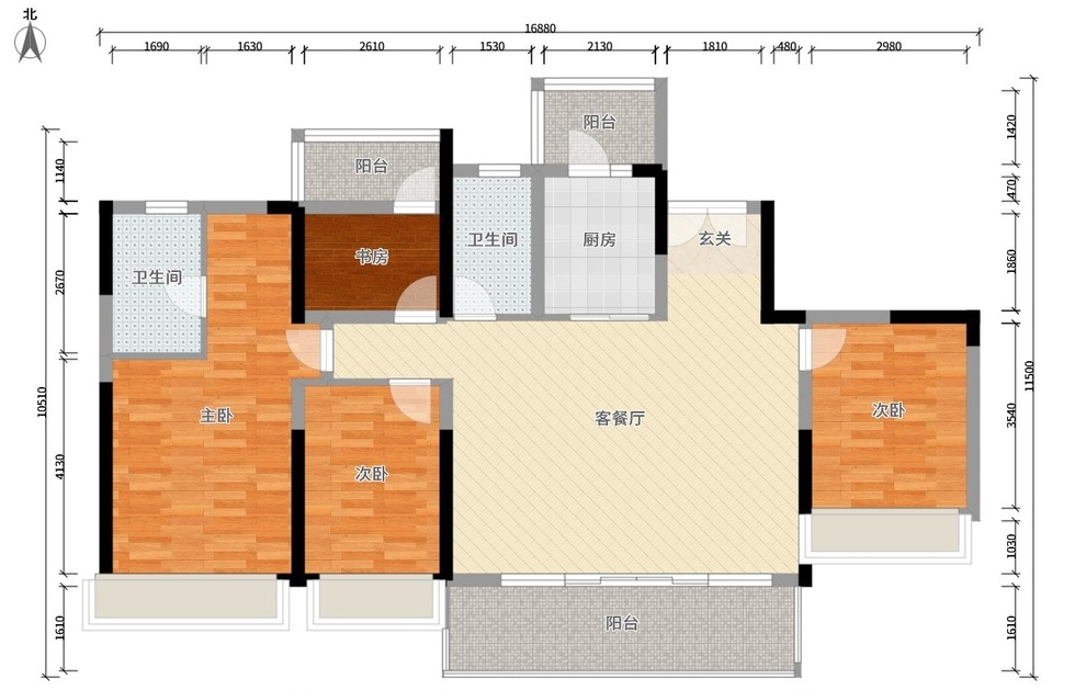 设计师爆改成都140㎡四居室，现代简约下的柔和气场太温馨了！